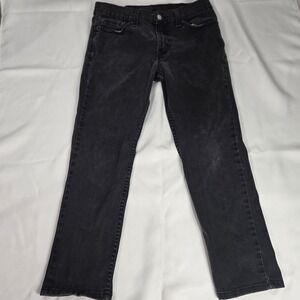 Levi's 511 Slim Fit Jeans Black Wash Tag 29x30 measured 28x26 Red‎ Tab (R) only